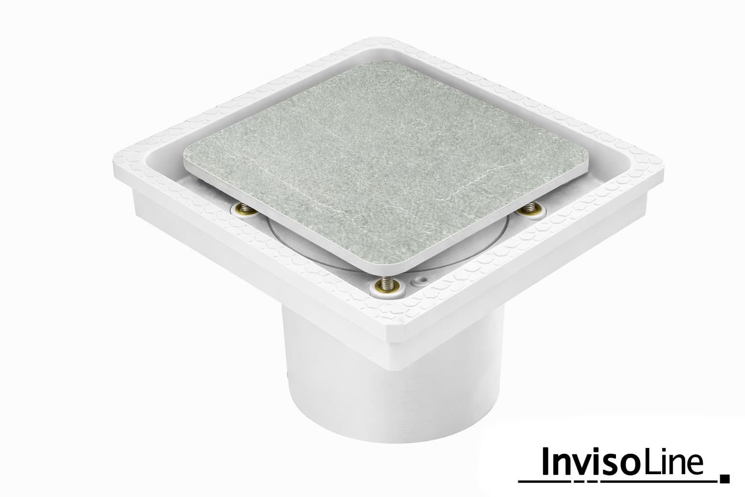 InvisoLine Ukryta kratka wentylacyjna 125 Zaokrąglona Biała - 4