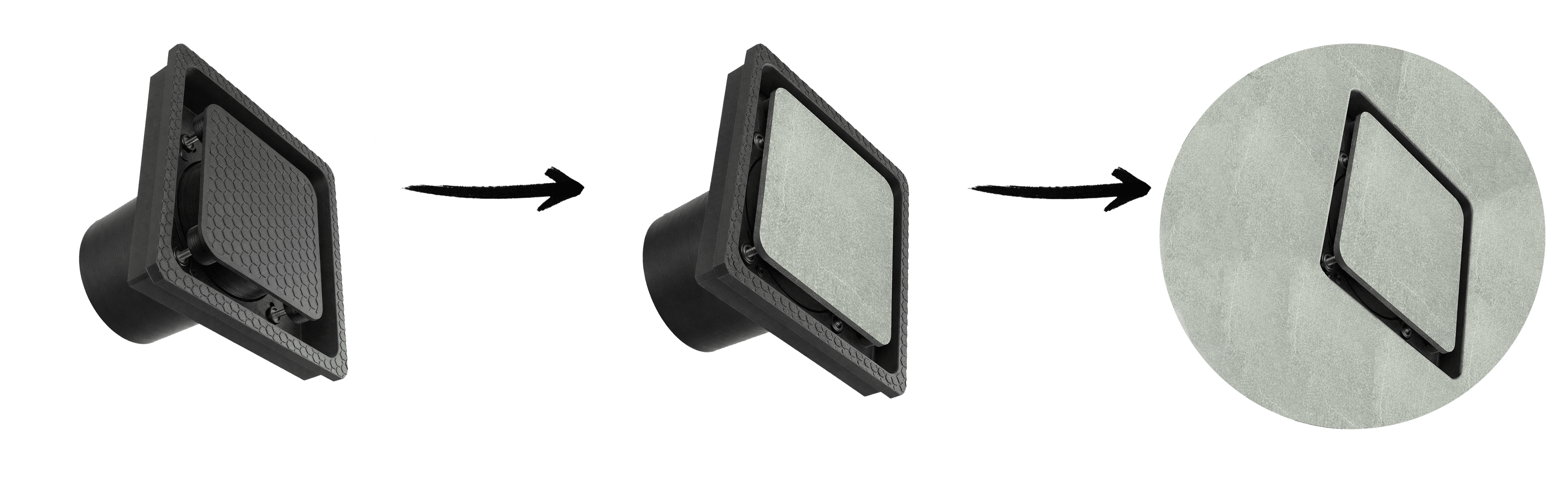 Kroki montażu kratki wentylacyjnej